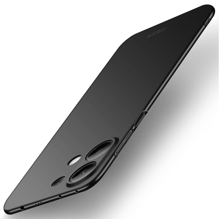 For Xiaomi Redmi Note 13 4G MOFI Micro-Frosted PC Ultra-thin Hard Phone Case(Black) - Note 13 Cases by MOFI | Online Shopping South Africa | PMC TechLife