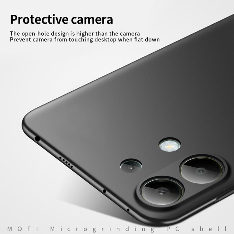 For Xiaomi Redmi Note 13 Pro 4G MOFI Micro-Frosted PC Ultra-thin Hard Phone Case(Blue) - Xiaomi Cases by MOFI | Online Shopping South Africa | PMC TechLife | Buy Now Pay Later Mobicred