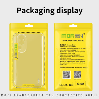 For OPPO A58 4G MOFI Ming Series Transparent Ultra-thin TPU Phone Case(Transparent) - OPPO Cases by MOFI | Online Shopping South Africa | PMC Jewellery