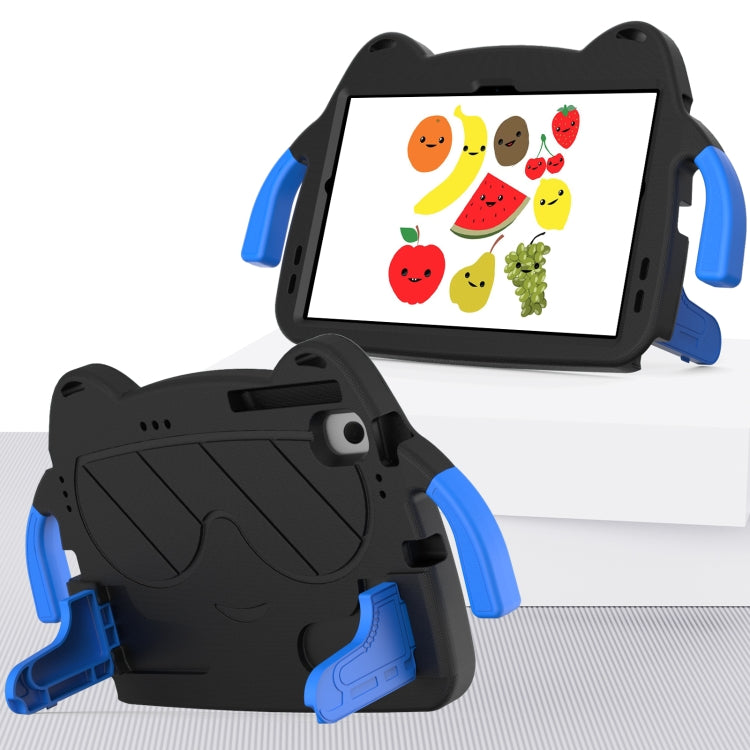 For Lenovo Tab M10 Plus TB-125 2022 Ice Baby EVA Shockproof Hard PC Tablet Case(Black+Blue) - Lenovo by PMC TechLife | Online Shopping South Africa | PMC TechLife | Buy Now Pay Later Mobicred