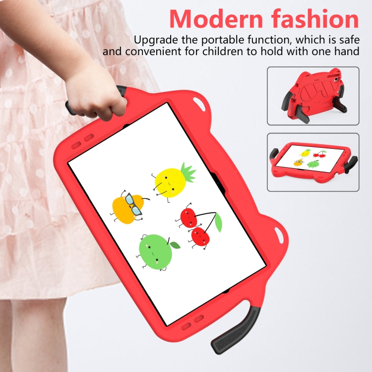 For Nokia T20 10.36 2021 Ice Baby EVA Shockproof Hard PC Tablet Case(Red+Black) - Nokia by PMC TechLife | Online Shopping South Africa | PMC TechLife | Buy Now Pay Later Mobicred