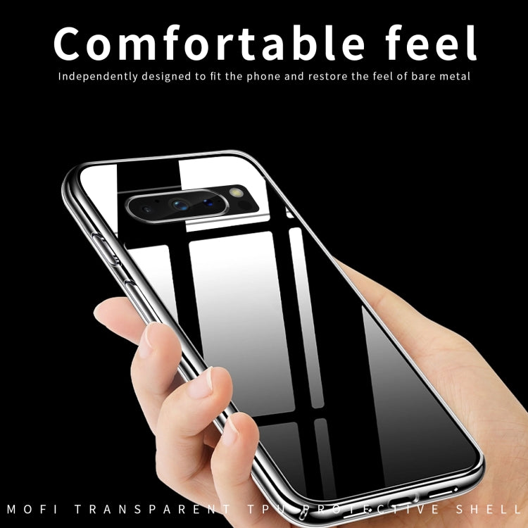 For Google Pixel 8 Pro MOFI Ming Series Ultra-thin TPU Phone Case(Transparent) - Google Cases by MOFI | Online Shopping South Africa | PMC TechLife | Buy Now Pay Later Mobicred