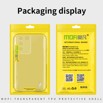 For vivo S17e MOFI Ming Series Ultra-thin TPU Phone Case(Transparent) - vivo Cases by MOFI | Online Shopping South Africa | PMC Jewellery