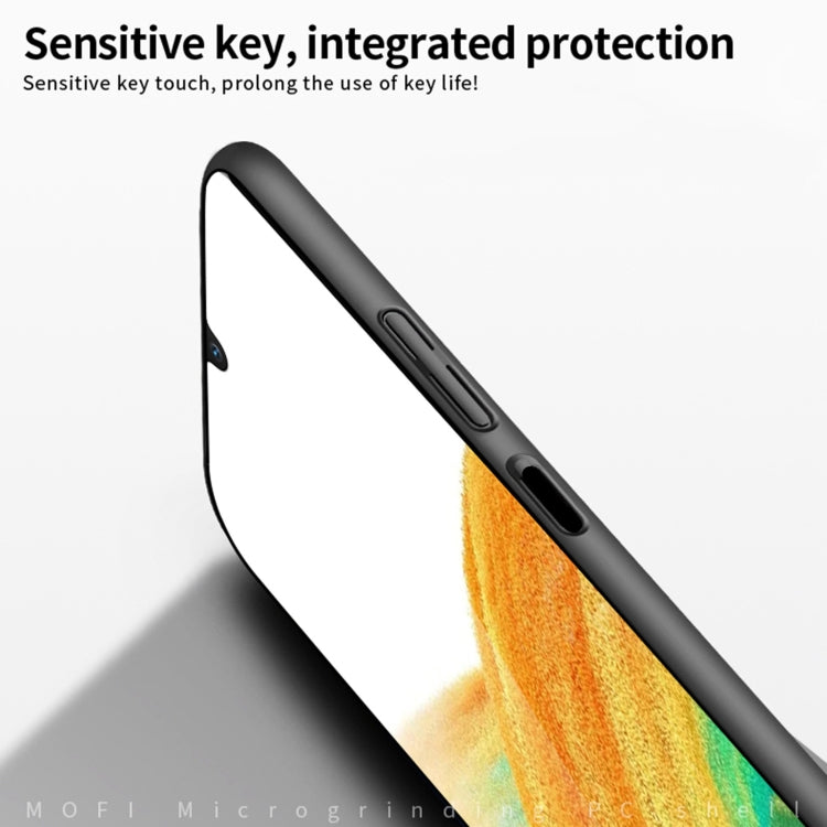For Samsung Galaxy A24 4G MOFI Frosted PC Ultra-thin Hard Phone Case(Blue) - Galaxy Phone Cases by MOFI | Online Shopping South Africa | PMC TechLife | Buy Now Pay Later Mobicred