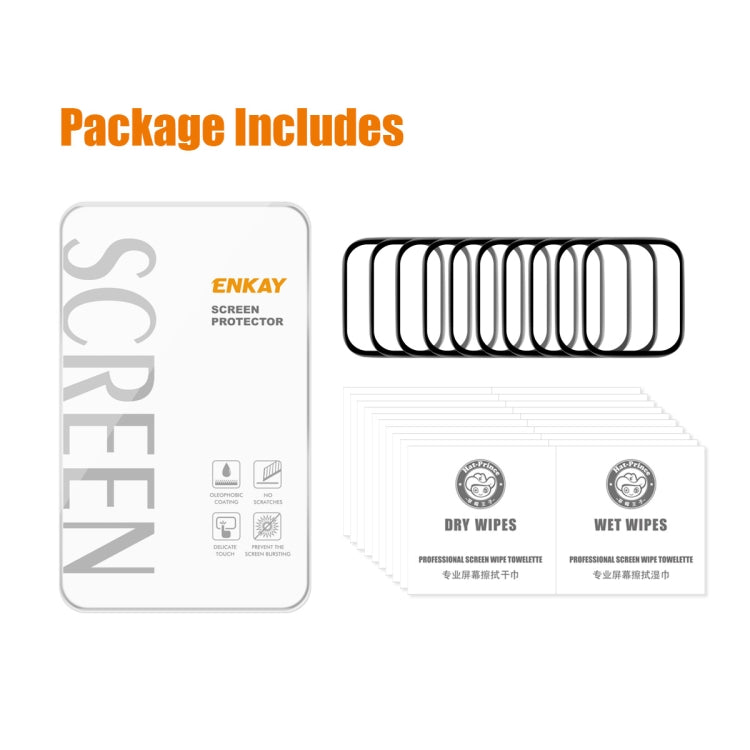 For Redmi Watch 5 Active 10pcs ENKAY ENKAY 3D Full Coverage Soft PC Edge PMMA HD Screen Film - free shipping - PMC TechLife - Order now!