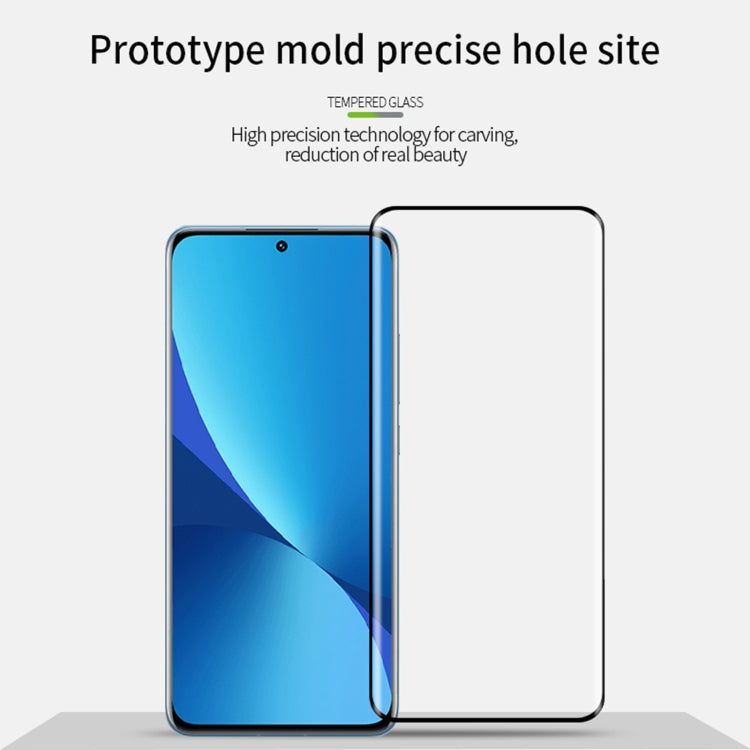 For Honor 90 MOFI 9H 3D Hot Bending Tempered Glass Film(Black) - Honor Tempered Glass by MOFI | Online Shopping South Africa | PMC TechLife