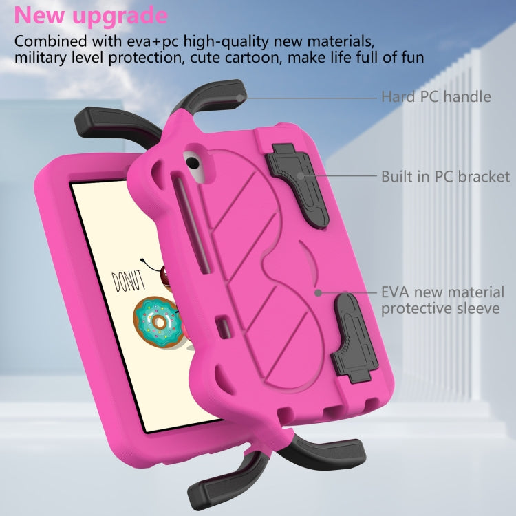 For Huawei MatePad T8 8.0 2020 Ice Baby EVA Shockproof Hard PC Tablet Case(Rose Red+Black) - Huawei by PMC TechLife | Online Shopping South Africa | PMC TechLife | Buy Now Pay Later Mobicred