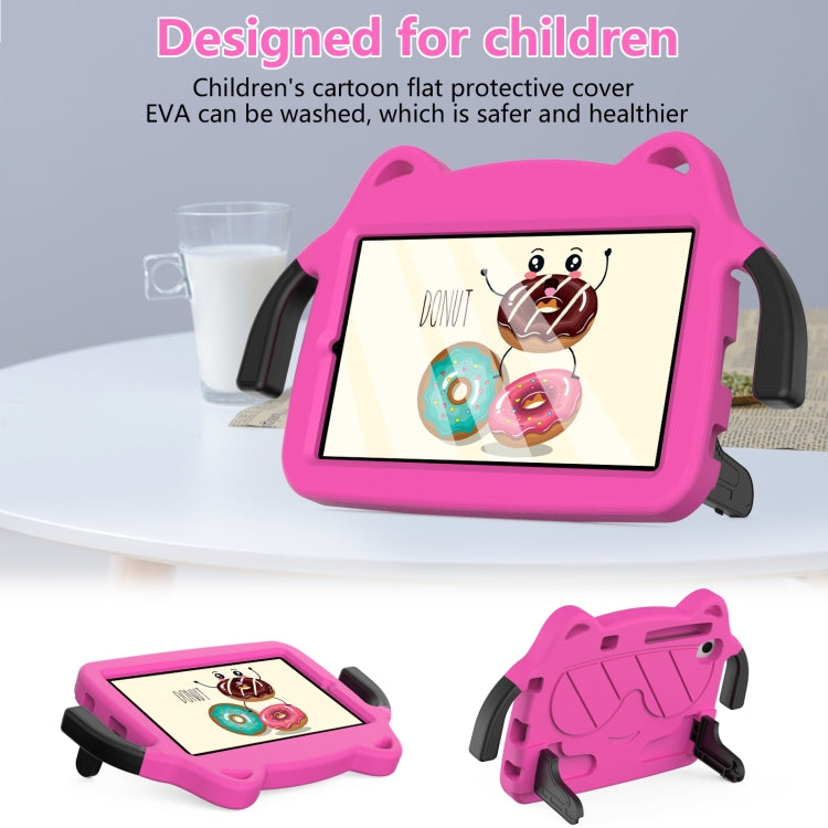 For Huawei MediaPad M5 Lite 8.0 Ice Baby EVA Shockproof Hard PC Tablet Case(Rose Red+Black) - Huawei by PMC TechLife | Online Shopping South Africa | PMC TechLife | Buy Now Pay Later Mobicred