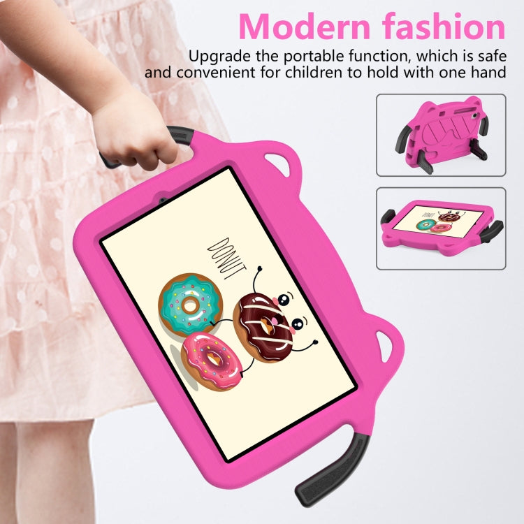 For Huawei MediaPad M5 Lite 8.0 Ice Baby EVA Shockproof Hard PC Tablet Case(Rose Red+Black) - Huawei by PMC TechLife | Online Shopping South Africa | PMC TechLife | Buy Now Pay Later Mobicred