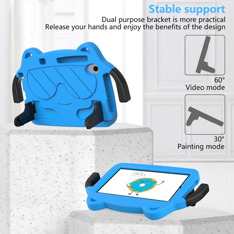 For Huawei MediaPad M6 8.4 2019/2020 Ice Baby EVA Shockproof Hard PC Tablet Case(Black+Blue) - Huawei by PMC TechLife | Online Shopping South Africa | PMC TechLife | Buy Now Pay Later Mobicred
