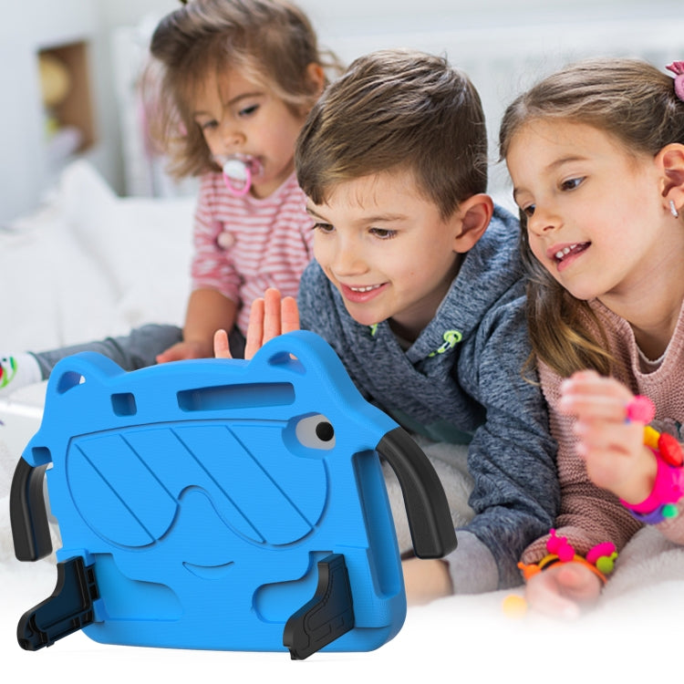 For Huawei MediaPad M6 8.4 2019/2020 Ice Baby EVA Shockproof Hard PC Tablet Case(Black+Blue) - Huawei by PMC TechLife | Online Shopping South Africa | PMC TechLife | Buy Now Pay Later Mobicred