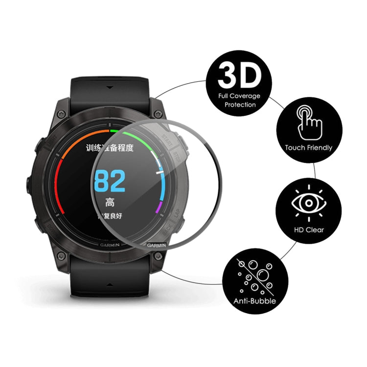 For Garmin Epix Pro Gen 2 42mm ENKAY 3D Full Coverage Soft PC Edge PMMA HD Screen Protector Film - free shipping - PMC TechLife - Order now!