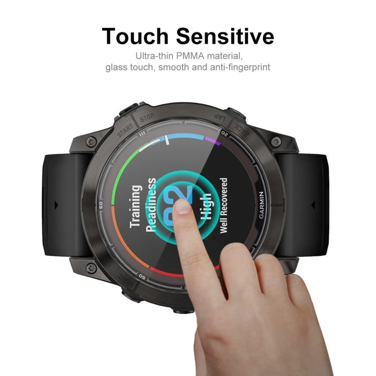 For Garmin Fenix 7 Pro ENKAY 3D Full Coverage Soft PC Edge PMMA HD Screen Protector Film - free shipping - PMC TechLife - Order now!