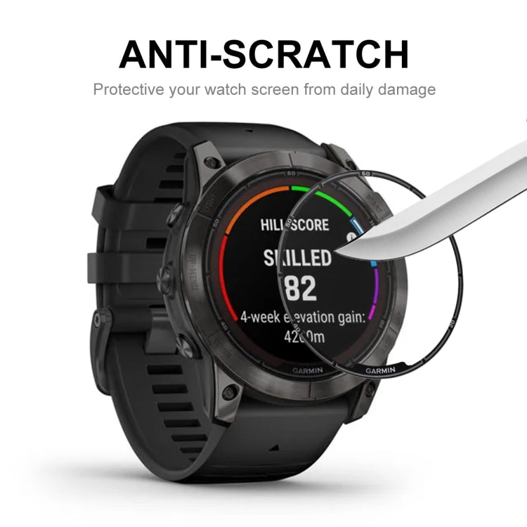 For Garmin Fenix 7 Pro ENKAY 3D Full Coverage Soft PC Edge PMMA HD Screen Protector Film - free shipping - PMC TechLife - Order now!