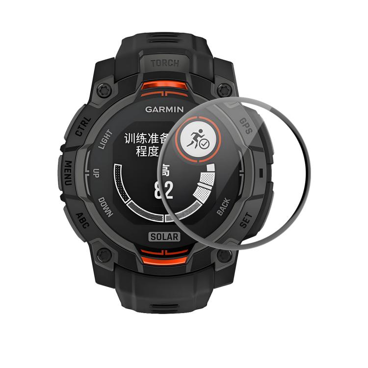 For Garmin Instinct 3 AMOLED / Solar 45mm ENKAY 3D Full Coverage Soft PC Edge PMMA HD Screen Protector Film - free shipping - PMC TechLife - Order now!