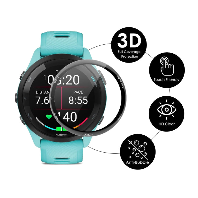 For Garmin Forerunner 245 / 245 Music 2pcs ENKAY 3D Full Coverage Soft PC Edge PMMA HD Screen Protector Film - free shipping - PMC TechLife - Order now!