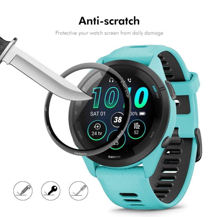 For Garmin Forerunner 245 / 245 Music 5pcs ENKAY 3D Full Coverage Soft PC Edge PMMA HD Screen Protector Film - free shipping - PMC TechLife - Order now!