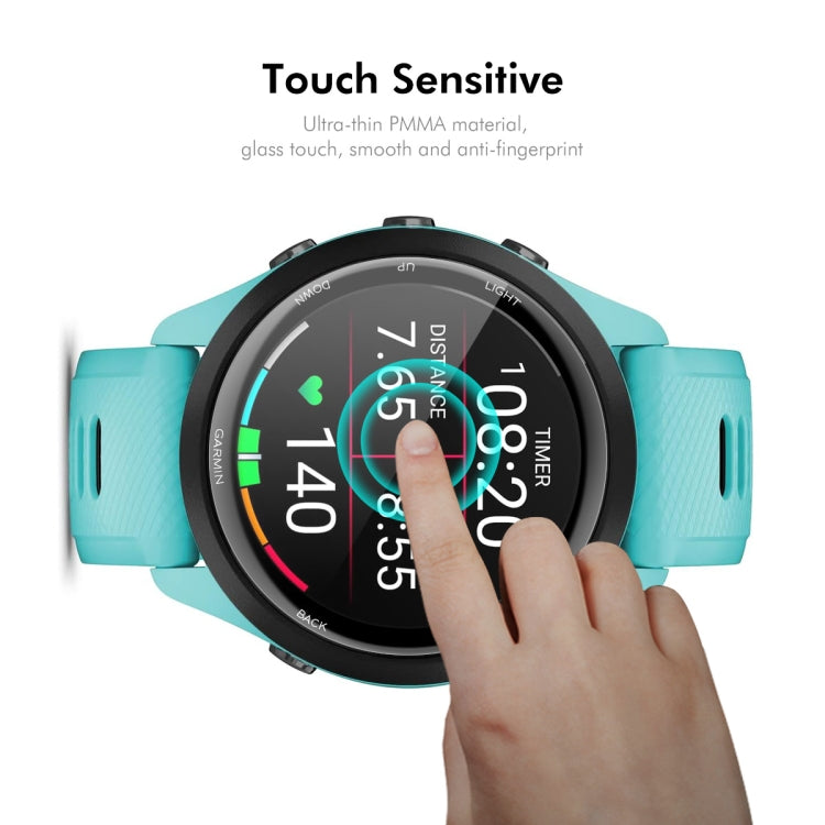 For Garmin Forerunner 265 10pcs ENKAY 3D Full Coverage Soft PC Edge PMMA HD Screen Protector Film - free shipping - PMC TechLife - Order now!
