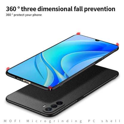 For Huawei Enjoy 50 / nova Y70 Plus MOFI Fandun Series Frosted PC Ultra-thin All-inclusive Phone Case(Black) - Huawei Cases by MOFI | Online Shopping South Africa | PMC Jewellery