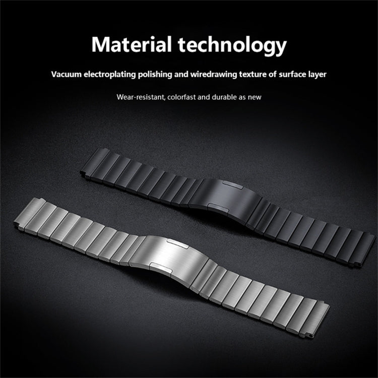 For Samsung Galaxy Watch 3 45mm One Bead Titanium Alloy Watch Band(Silver) - Watch Bands by PMC TechLife | Online Shopping South Africa | PMC TechLife