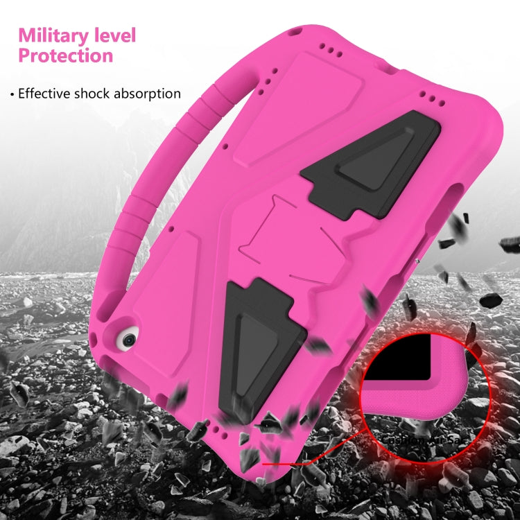 For Google Pixel Tablet 11 2023 EVA Shockproof Tablet Case with Holder(RoseRed) - Google by PMC TechLife | Online Shopping South Africa | PMC TechLife | Buy Now Pay Later Mobicred