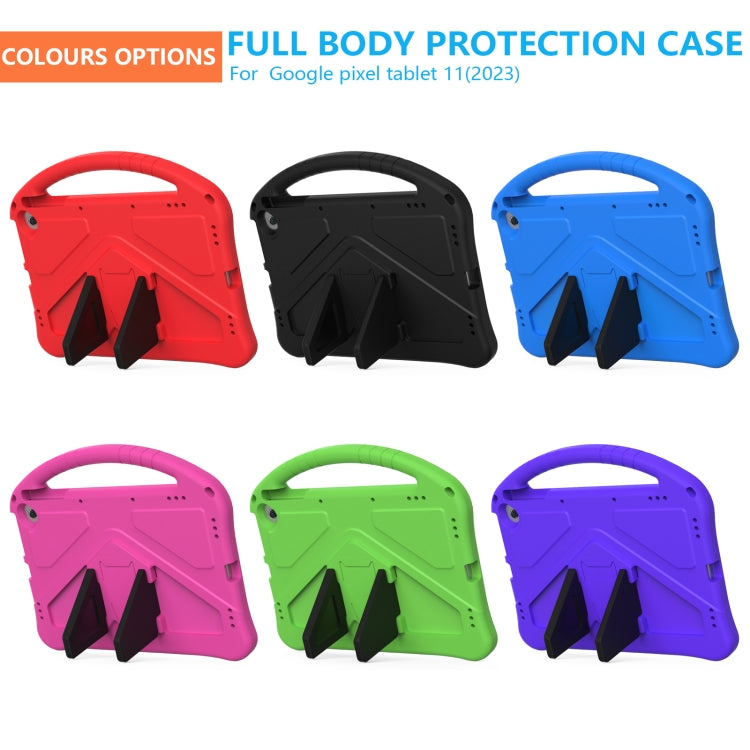 For Google Pixel Tablet 11 2023 EVA Shockproof Tablet Case with Holder(Purple) - free shipping - PMC TechLife - Order now!