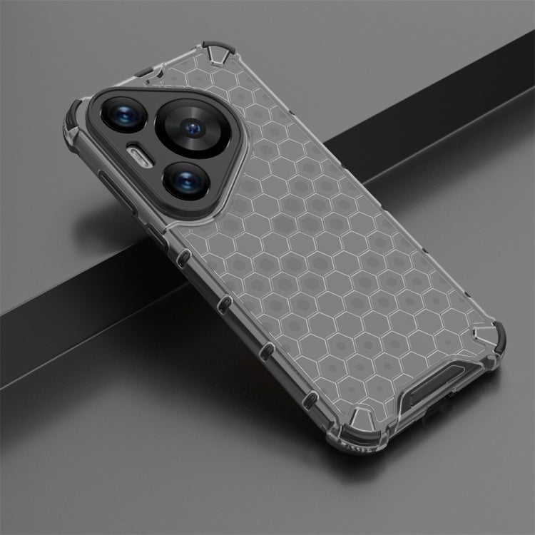 For Huawei Pura 70 Pro Shockproof Honeycomb Phone Case(Black) - Huawei Cases by PMC Jewellery | Online Shopping South Africa | PMC Jewellery | Buy Now Pay Later Mobicred