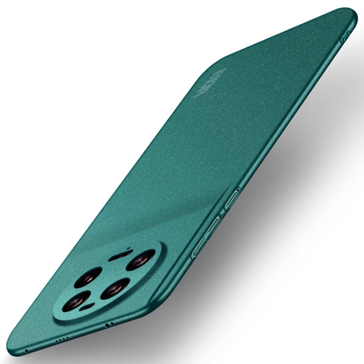 For Xiaomi 13 Ultra MOFI Fandun Series Frosted PC Ultra-thin All-inclusive Phone Case(Green) - Xiaomi Cases by MOFI | Online Shopping South Africa | PMC Jewellery