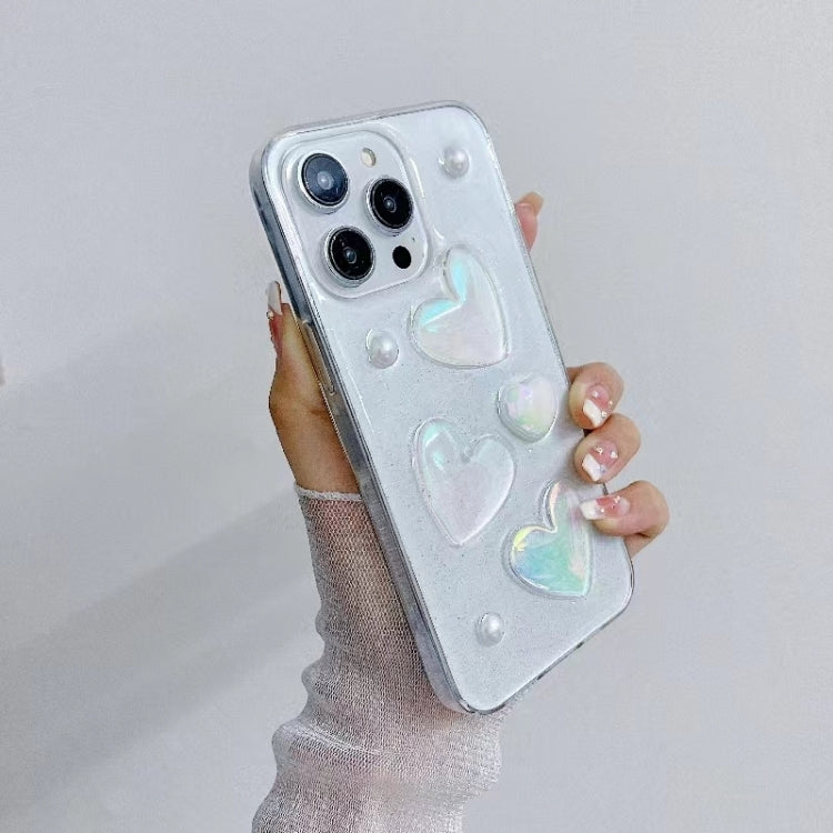 For iPhone 12 Pro Max Love Epoxy TPU Phone Case(Transparent) - free shipping - PMC TechLife - Order now!