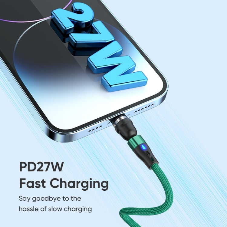 ENKAY PD60W Type-C to Type-C / 8 Pin / Micro USB Magnetic 540 Degrees Rotating Fast Charging Cable, Length:1m(Red) - Charging Cable & Head by ENKAY | Online Shopping South Africa | PMC Jewellery | Buy Now Pay Later Mobicred