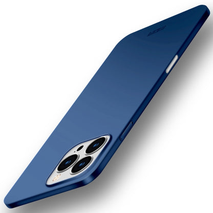 For iPhone 16 Pro MOFI Frosted PC Ultra-thin Hard Phone Case(Blue) - iPhone 16 Pro Cases by MOFI | Online Shopping South Africa | PMC Jewellery | Buy Now Pay Later Mobicred