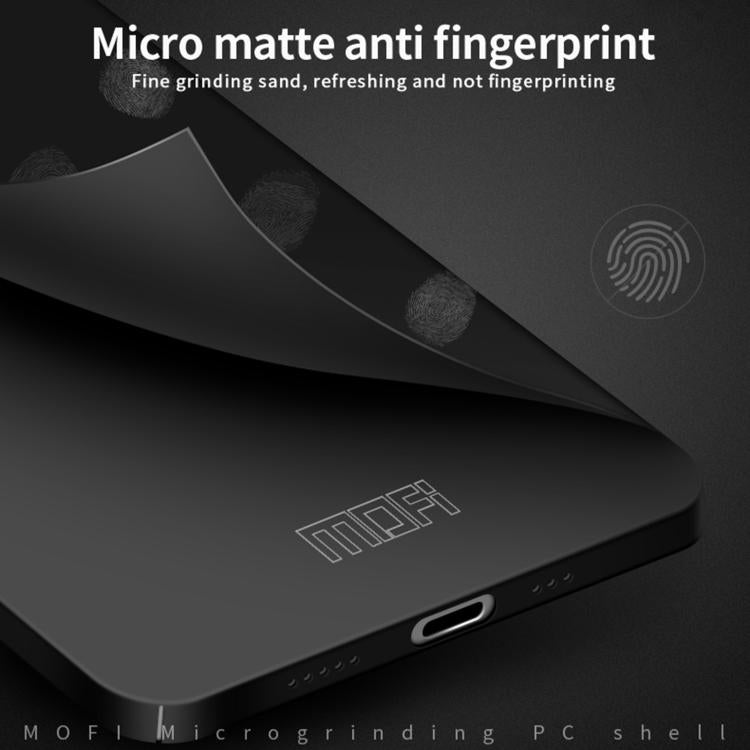 For iPhone 16e MOFI Frosted PC Ultra-thin Hard Phone Case(Gold) - iPhone 16e Cases by MOFI | Online Shopping South Africa | PMC TechLife | Buy Now Pay Later Mobicred
