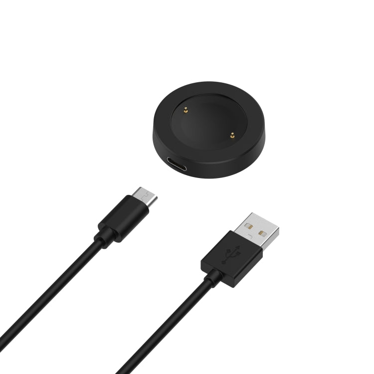 For Honor Watch 4 Split Mmagnetic Suction Watch Charging Cable, Length: 1m(Black) - Charger by PMC TechLife | Online Shopping South Africa | PMC TechLife | Buy Now Pay Later Mobicred