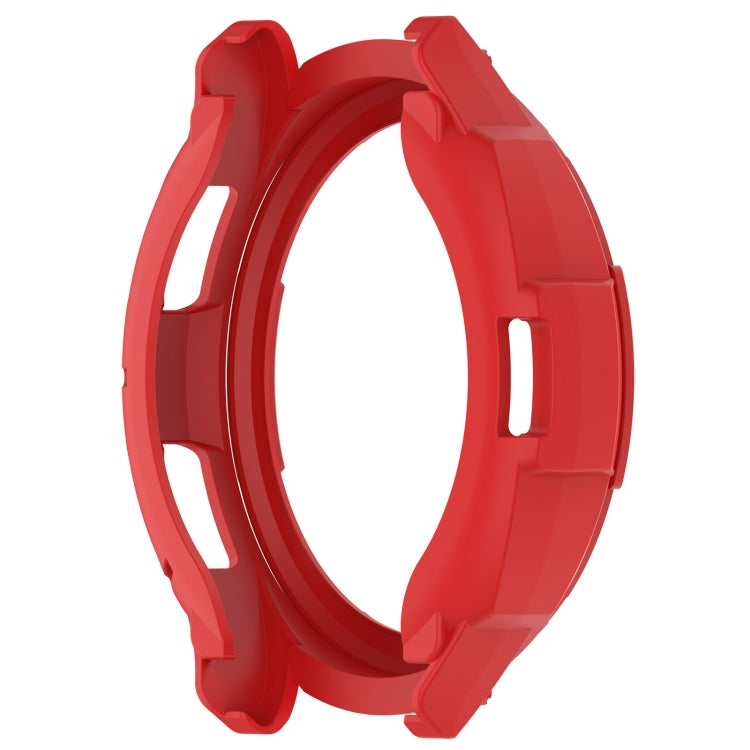 For Samsung Galaxy Watch 6 Classic 47mm Rotating Ring  + TPU Armor Watch Protective Case(Red) - Watch Cases by PMC TechLife | Online Shopping South Africa | PMC TechLife