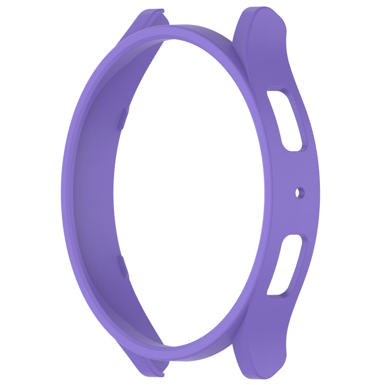 For Samsung Galaxy Watch 6 40mm Half Coverage Hollow PC Watch Protective Case(Purple) - Watch Cases by PMC TechLife | Online Shopping South Africa | PMC TechLife