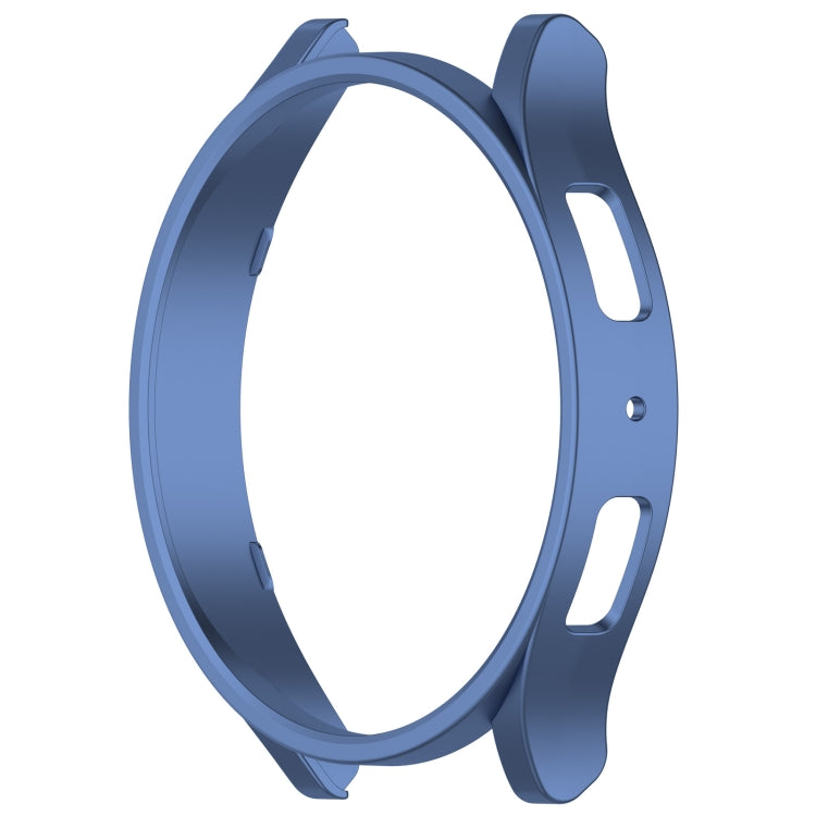 For Samsung Galaxy Watch 6 44mm Half Coverage Hollow PC Watch Protective Case(Blue) - Watch Cases by PMC TechLife | Online Shopping South Africa | PMC TechLife