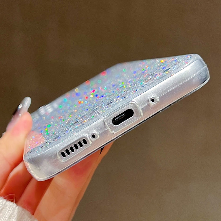 For Samsung Galaxy S24 5G Glitter Sequins Epoxy TPU Phone Case(Pink) - Galaxy S24 5G Cases by PMC TechLife | Online Shopping South Africa | PMC TechLife