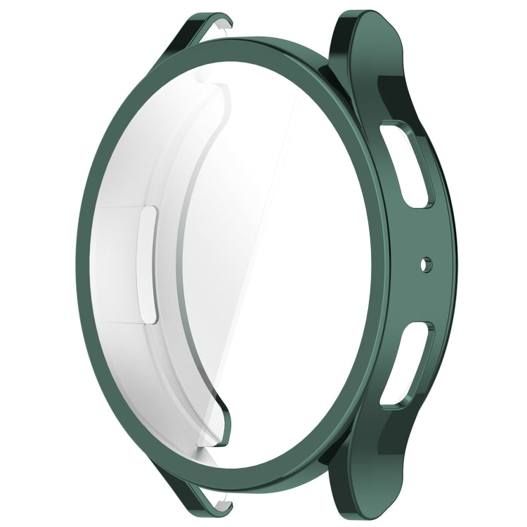For Samsung Galaxy Watch6 40mm Full Coverage TPU Electroplated Watch Protective Case(Green) - Watch Cases by PMC TechLife | Online Shopping South Africa | PMC TechLife