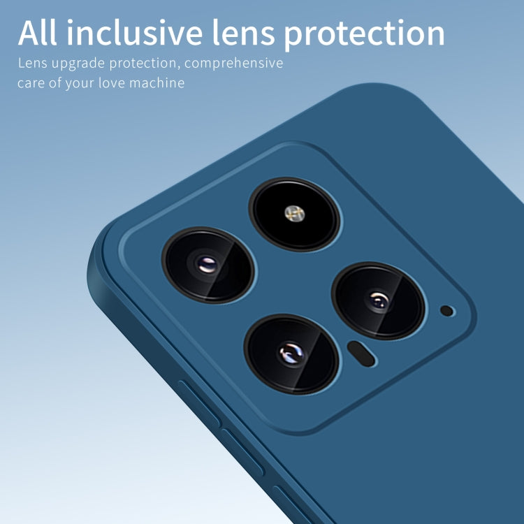 For Xiaomi 14 PINWUYO Sense Series Liquid Silicone TPU Phone Case(Black) - free shipping - PMC Jewellery - Order now!