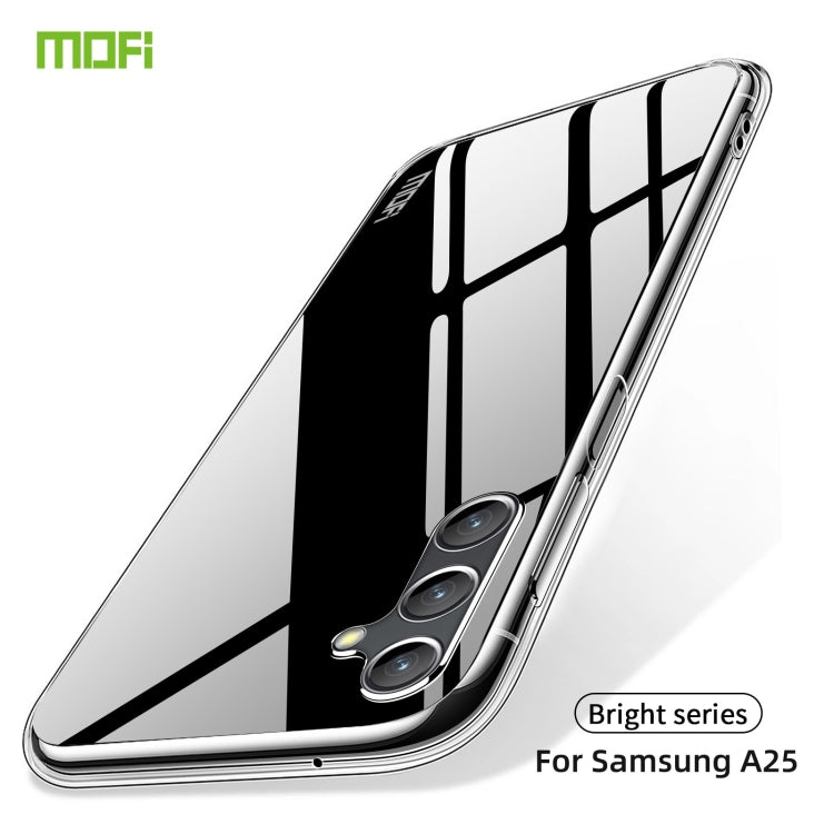 For Samsung Galaxy A25 MOFI Ming Series Ultra-thin TPU Phone Case(Transparent) - Galaxy Phone Cases by MOFI | Online Shopping South Africa | PMC Jewellery