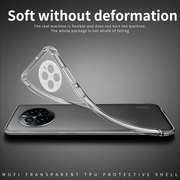 For Realme 12+ MOFI Ming Series Ultra-thin TPU Phone Case(Transparent) - Realme Cases by MOFI | Online Shopping South Africa | PMC TechLife