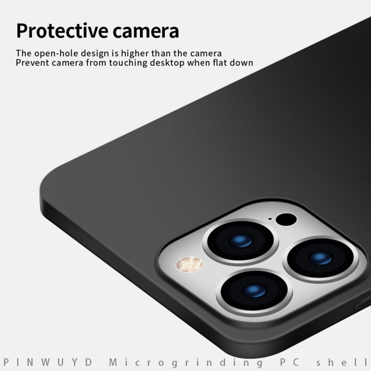 For iPhone 15 Pro Max PINWUYO Micro-Frosted PC Ultra-thin Hard Phone Case with Magsafe Magnetic Ring(Red) - iPhone 15 Pro Max Cases by PINWUYO | Online Shopping South Africa | PMC TechLife | Buy Now Pay Later Mobicred