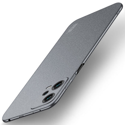 For Xiaomi Redmi Note 12 Pro Global MOFI Fandun Series Frosted PC Ultra-thin All-inclusive Phone Case(Gray) - Xiaomi Cases by MOFI | Online Shopping South Africa | PMC Jewellery