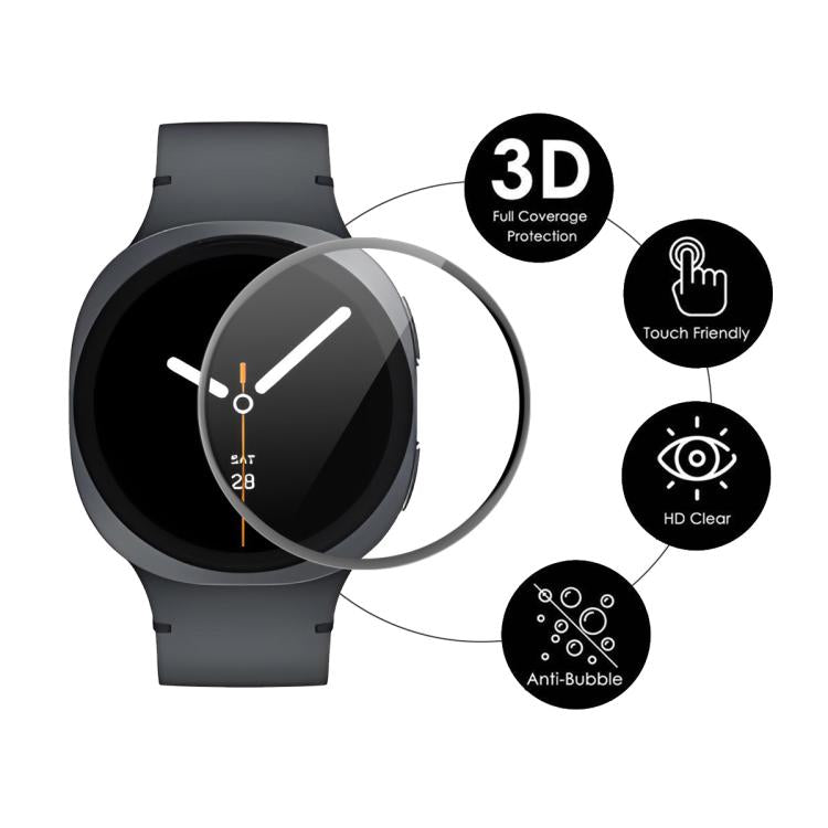 For Samsung Galaxy Watch8 40mm ENKAY 3D Full Coverage Soft PC Edge PMMA HD Screen Film - free shipping - PMC TechLife - Order now!