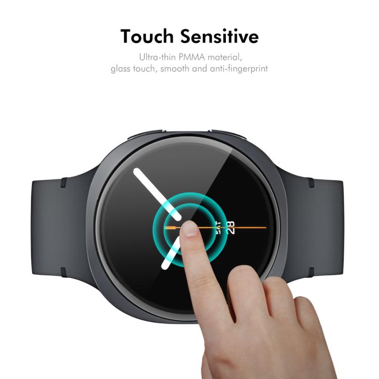 For Samsung Galaxy Watch8 44mm 2pcs ENKAY 3D Full Coverage Soft PC Edge PMMA HD Screen Film - free shipping - PMC TechLife - Order now!