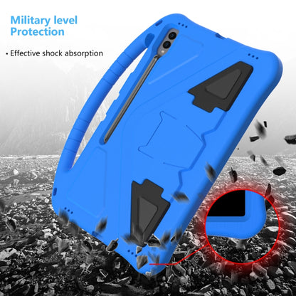 For Samsung Galaxy Tab S9 Ultra EVA Shockproof Tablet Case with Holder(Blue) - Galaxy Tab S9 Ultra Cases by PMC Jewellery | Online Shopping South Africa | PMC Jewellery | Buy Now Pay Later Mobicred