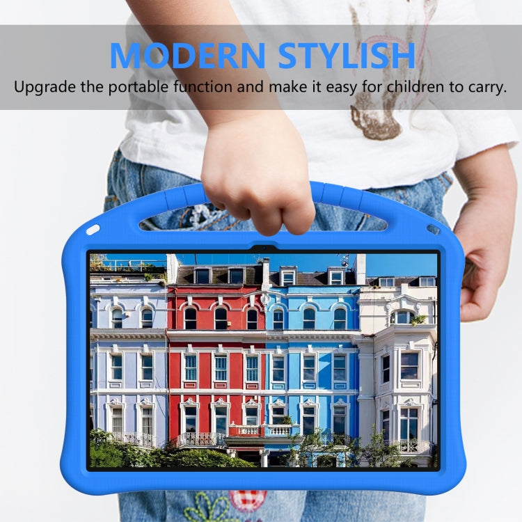 For Samsung Galaxy Tab S10 Ultra 14.6 EVA Shockproof Tablet Case with Holder(Blue) - Tab S10 Ultra Cases by PMC Jewellery | Online Shopping South Africa | PMC Jewellery | Buy Now Pay Later Mobicred