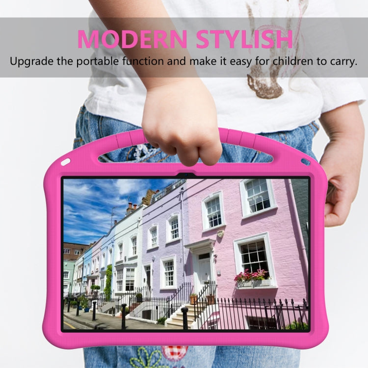 For Samsung Galaxy Tab S10 Ultra 14.6 EVA Shockproof Tablet Case with Holder(Rose Red) - Tab S10 Ultra Cases by PMC Jewellery | Online Shopping South Africa | PMC Jewellery | Buy Now Pay Later Mobicred