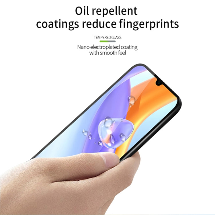 For Xiaomi Redmi 13C 4G / 5G MOFI 9H 2.5D Full Screen Tempered Glass Film(Black) -  by MOFI | Online Shopping South Africa | PMC TechLife | Buy Now Pay Later Mobicred