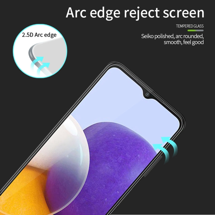 For Xiaomi Poco M6 MOFI 9H 2.5D Full Screen Tempered Glass Film(Black) -  by MOFI | Online Shopping South Africa | PMC Jewellery